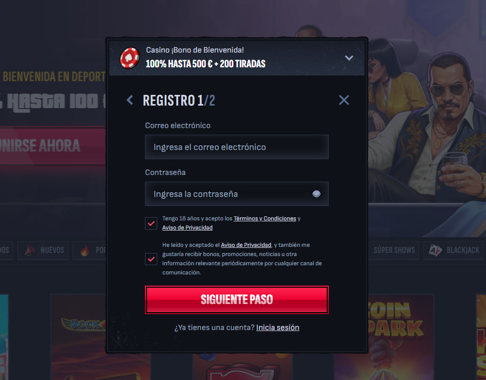 Login